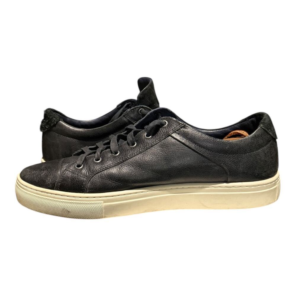 Johnston And Murphy Men’s Bank Sneakers Lace Up Low Top Navy Blue Size 13 M Shoe - Picture 7 of 9